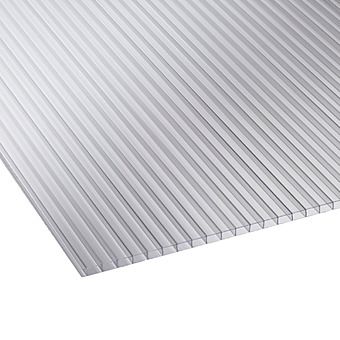 Ariel Corotherm 4mm Twinwall Polycarbonate Multiwall Glazing Sheet 1220mm x 610mm