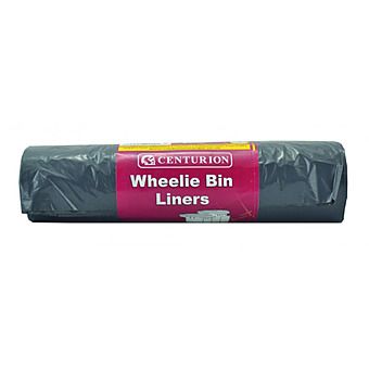 240L Wheelie Bin Liners/Bags 6 Pack