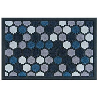Groundsman Scrape N Sorb Mat Hexagonal Blue 40 x 60cm