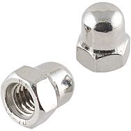 Hex Dome Nuts - M6 - Pack of 6