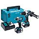 Makita DLX2412TJ 18V Twin Pack DHP486 &amp; DTD154 With 2x 5.0Ah Batteries