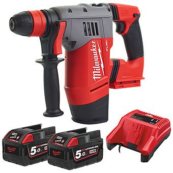 Milwaukee M28 CHPX-502C Cordless SDS 