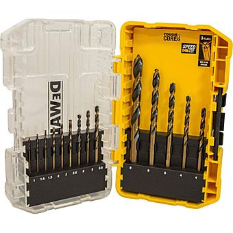 DeWalt DT70727 14pc Black & Gold Metal Drill Bit Set HSS-G