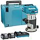 Makita RT001GD201 40Vmax XGT 1/4&quot; Router Trimmer 2 x 2.5Ah Batteries