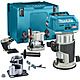 Makita RT001GZ16 40Vmax XGT 1/4&quot; &amp; 3/8&quot; Router Trimmer Body &amp; Bases Only