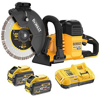 Picture of DeWalt DCS691X2 54V FlexVolt 230mm Cut-Off Saw 2 x 9.0Ah Batteries