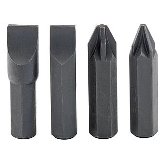 Draper 12542 4 Piece Impact Screwdriver Bit Set