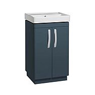 Tavistock Compass Oxford Blue 50cm 2 Door Floor Unit