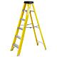 SupaTool 6 Tread Fiberglass Swingback Step Ladder