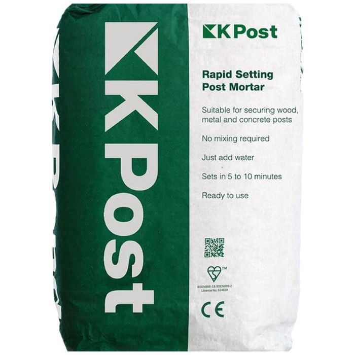 kPost Drymix Easy Post Concrete Mix 20kg PostCrete Ray Grahams DIY Store