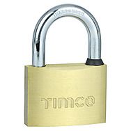 Timco Large 60mm Brass Padlock