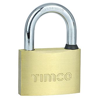 Timco Large 60mm Brass Padlock