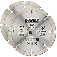 DeWalt DT20455 115mm Segmented Diamond Cutting Discs 2 Pack DT3701