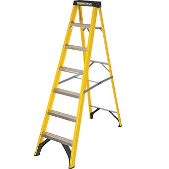 Picture of Youngman Fibreglass Swingback Stepladder S400