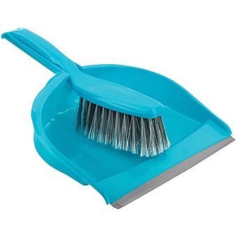 Bettina Coloured Dustpan & Brush Set