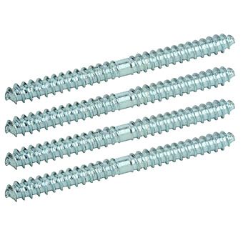 Wood to Wood Dowel Screw 10x2" 4pk