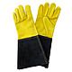 Kent &amp; Stowe Luxury Leather Gardening Gauntlet Gloves Mens Large