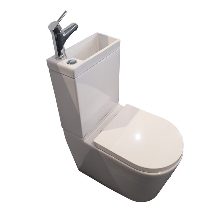 Eastbrook Metro Short Projection WC And Basin Combo Ray Grahams DIY Store