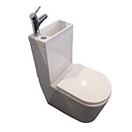 Eastbrook Metro Short Projection WC And Basin Combo