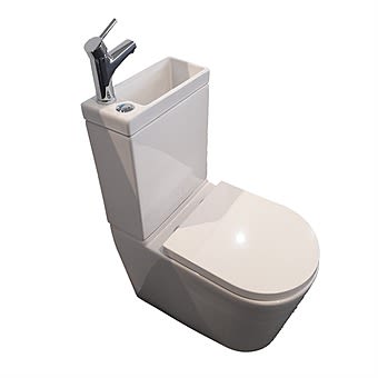 Picture of Eastbrook Metro Short Projection WC And Basin Combo