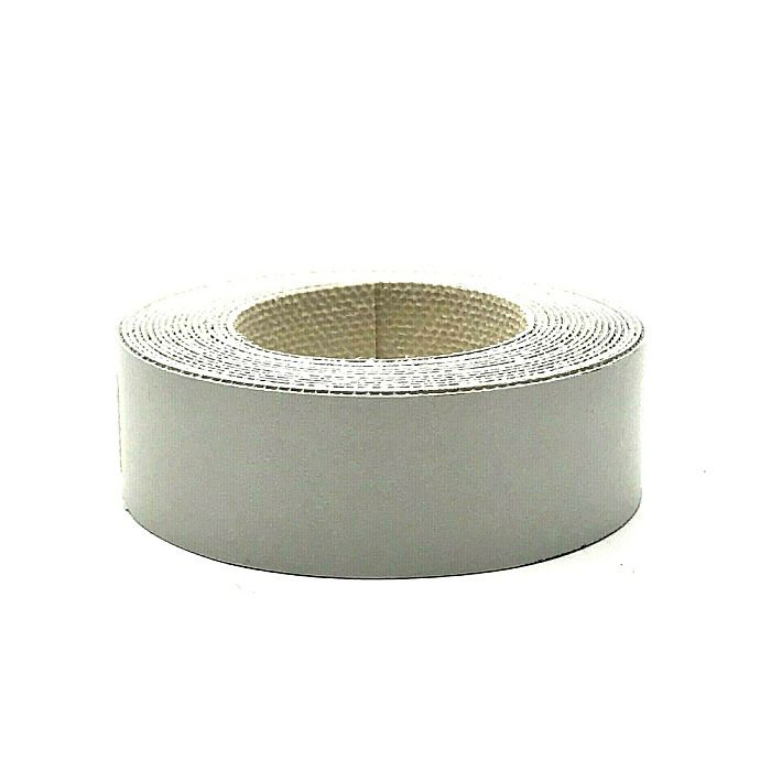 White Melamine Veneer PreGlued IronOn Edging 2.5m 22mm Edge Banding