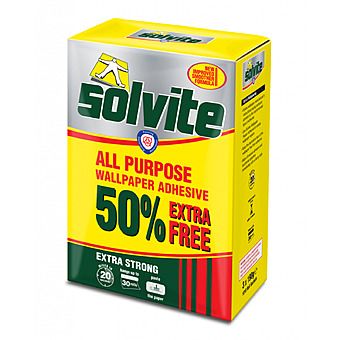 Solvite Wallpaper Adhesive/Paste 30 Roll