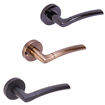 Picture of Hunta Nemo Lever On Rose Door Handles