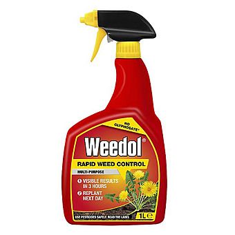 Weedol Rapid Weed Killer Spray Ready to Use | 1 litre