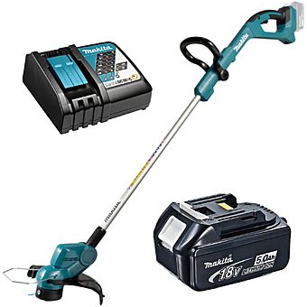 Makita DUR193RT 18V 26cm Strimmer & 5.0Ah Battery