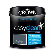 Crown Bathroom Easy Clean Pure Brilliant White Mid-Sheen Breatheasy 2.5L