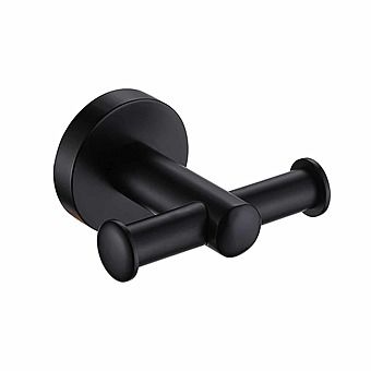 Modernity Black Double Robe Hook