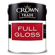 Crown Trade Full Gloss Brilliant White Paint