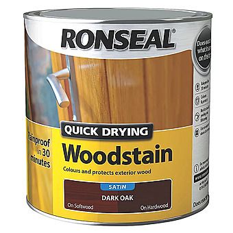 Picture of Ronseal Quick Drying Wood Stain Dark Oak