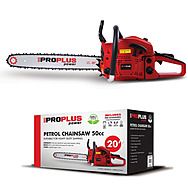 Proplus 20” Petrol Chainsaw 50cc 2 Stroke Engine & Safety Accessories