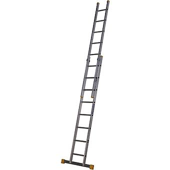 Werner 2.4m D-Rung Double Extension Ladder
