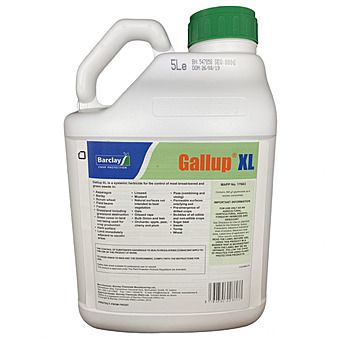 Gallup XL Herbicide Weed Killer Glyphosate 5L Concentrate