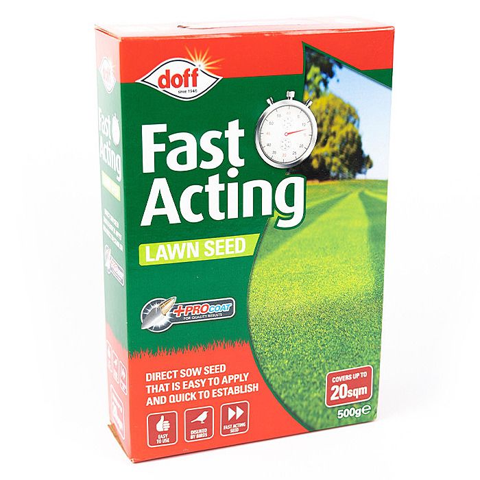 Doff Fast Acting Lawn Grass Seed 500g Ray Grahams DIY Store