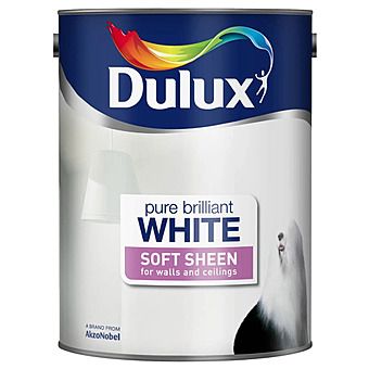 Dulux Soft Sheen Pure Brilliant White 5L