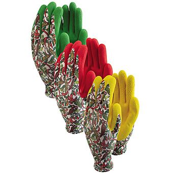 Town & Country 3 Pack Chilli Flexigrip Ladies Gloves