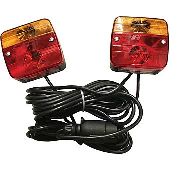 Magnetic Trailer Lights Kit With 7m Cable