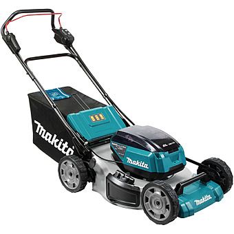 Makita DLM530Z 36V (18V x2) 53cm Cordless Lawn Mower Steel Deck Lawnmower Body Only