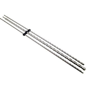 Dekton SDS-Plus Masonry Drill Bits 1000mm x 12, 16, 24mm