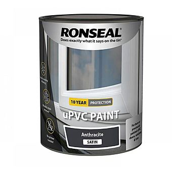 Ronseal uPVC Paint Anthracite Satin 750ml