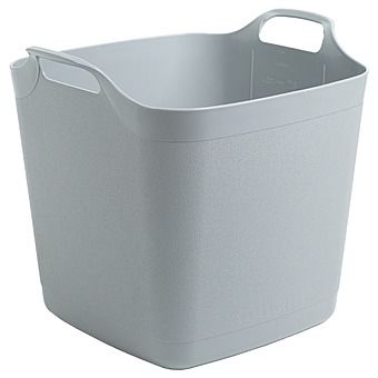 Picture of Square Cool Grey Flexible Tub