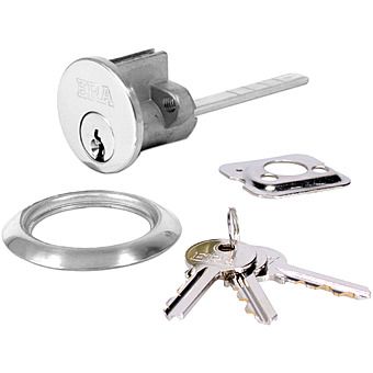 ERA Nickel Replacement Night Latch Rim Cylinder Lock