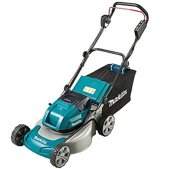 Makita DLM460Z Lawnmower 36V (2x18V) 46cm Steel Deck Lawn Mower Body Only