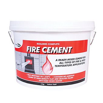 Bond it Fire Cement 5kg Tub Buff 