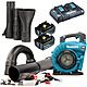 Makita DUB363PT2V 36V (18V x2) Leaf Blower &amp; Vacuum 2x 5.0Ah Batteries