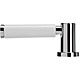 Croydex Blanc White/Chrome Toilet Cistern Lever Handle