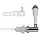 Croydex Classic White Chrome Toilet Cistern Lever Handle